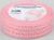 Лента декоративная, репсовая «Ажурные цветы», 25 мм × 9,1 ± 0,5 м, цвет розовый