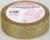 Лента декоративная «Блёстки», 25 мм × 9,1 ± 0,5 м, цвет золотой