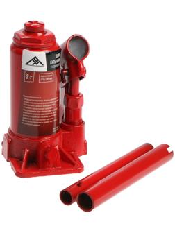 Домкрат бутылочный гидравлический ЛОМ, подъем/подхват 278/148 мм, 2 т