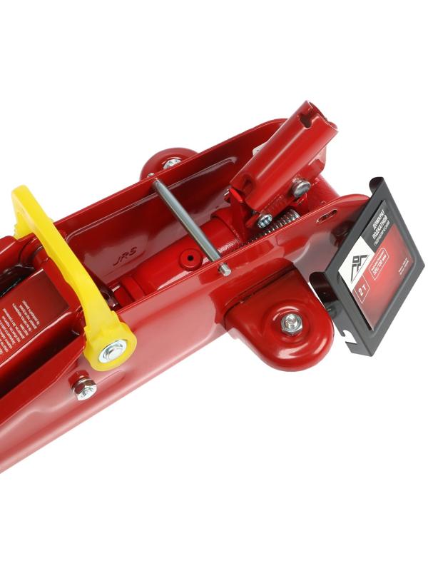 Домкрат подкатной гидравлический ЛОМ, подъем/подхват 320/130 мм, 2 т