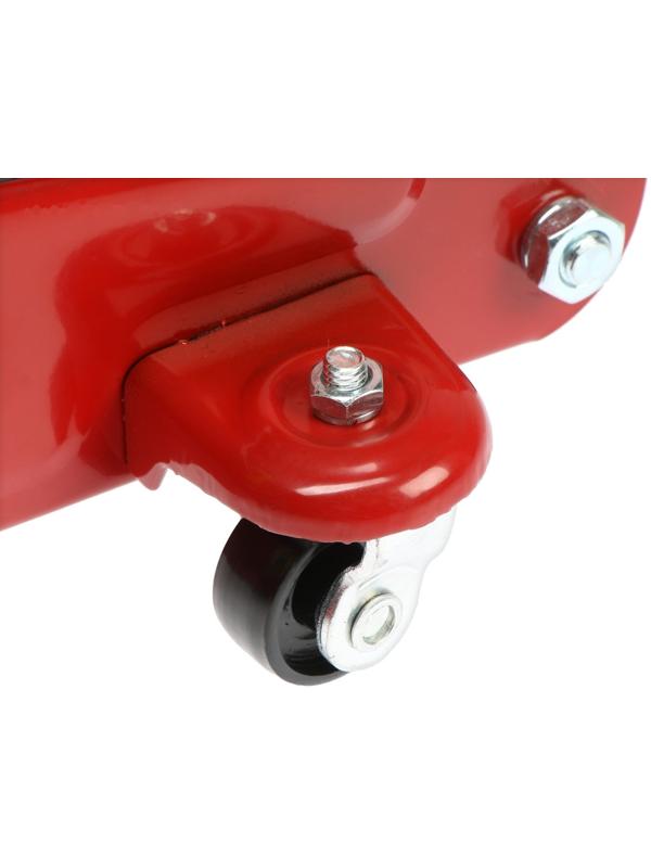 Домкрат подкатной гидравлический ЛОМ, подъем/подхват 320/130 мм, 2 т