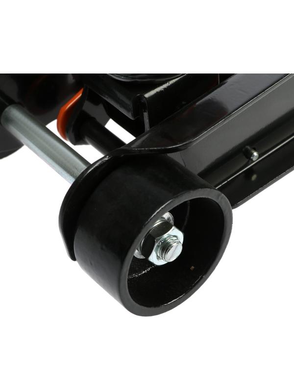 Домкрат подкатной гидравлический ТУНДРА PRO, подъем/низкий подхват 360/80 мм, 2 т