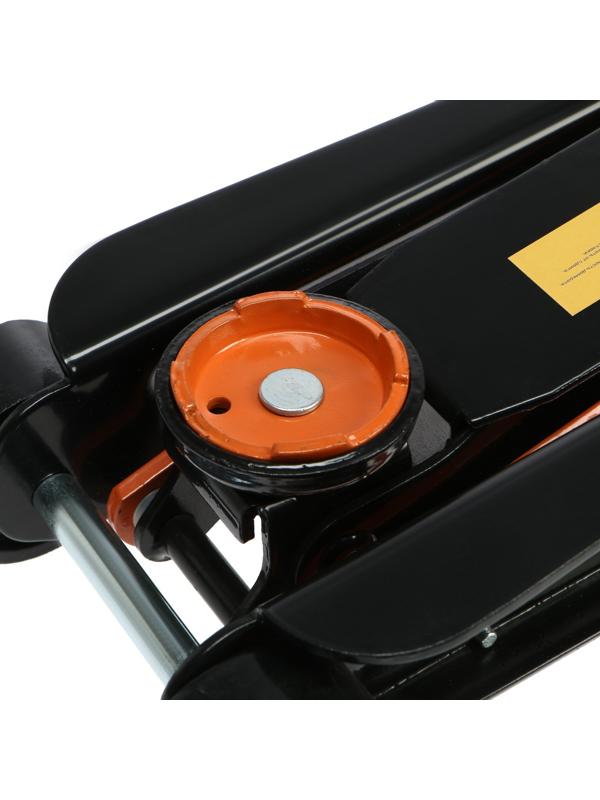 Домкрат подкатной гидравлический ТУНДРА PRO, подъем/низкий подхват 380/85 мм, 2.5 т