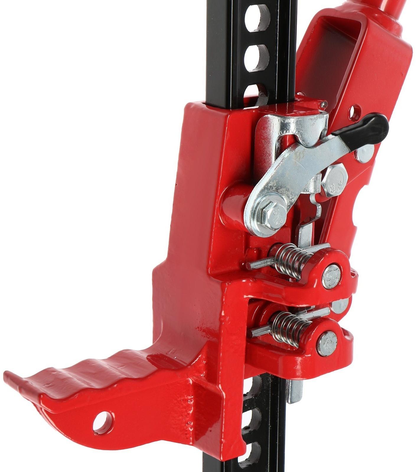 Домкрат реечный ТУНДРА, подъем/подхват 700/155 мм, 33