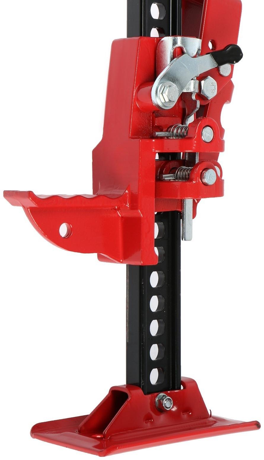 Домкрат реечный ТУНДРА, подъем/подхват 1070/155 мм, 48