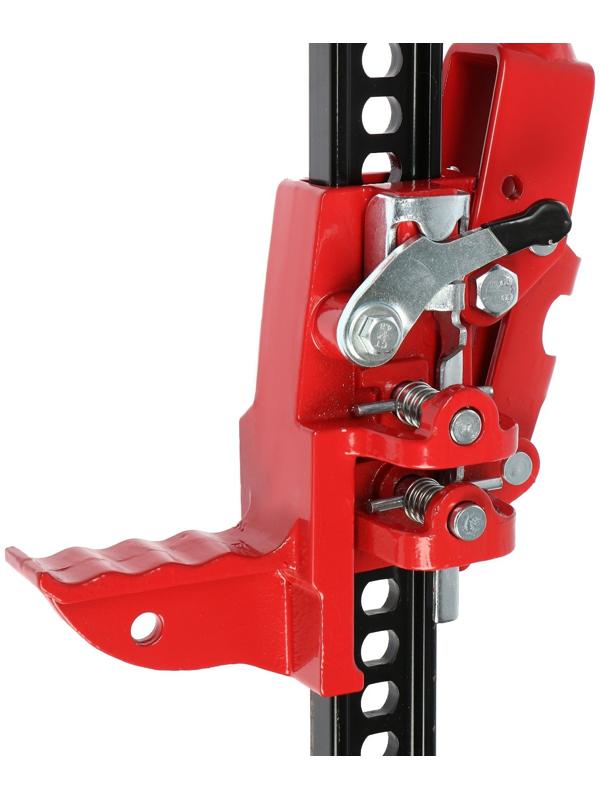 Домкрат реечный ТУНДРА, подъем/подхват 1070/155 мм, 48