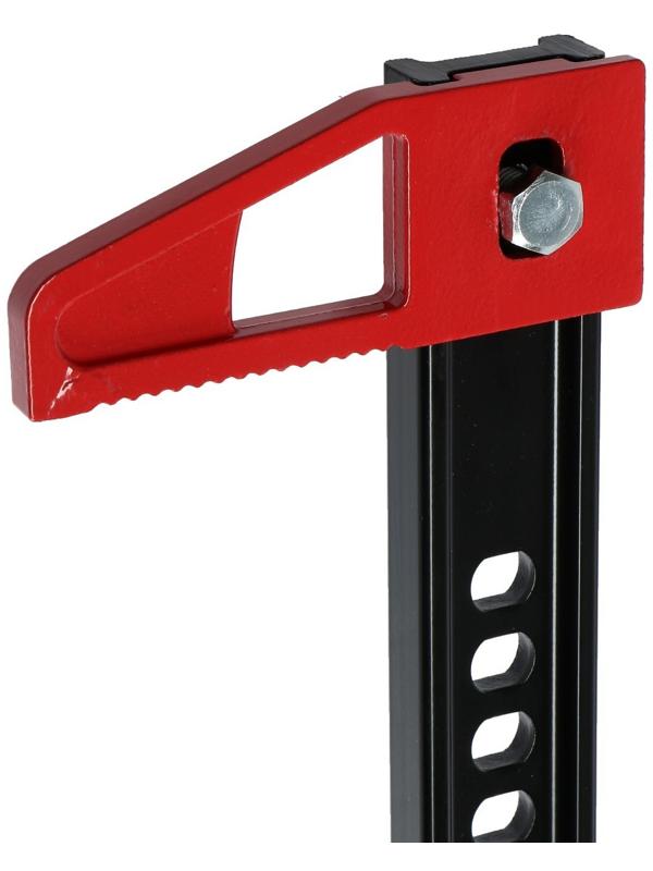 Домкрат реечный ТУНДРА, подъем/подхват 1070/155 мм, 48