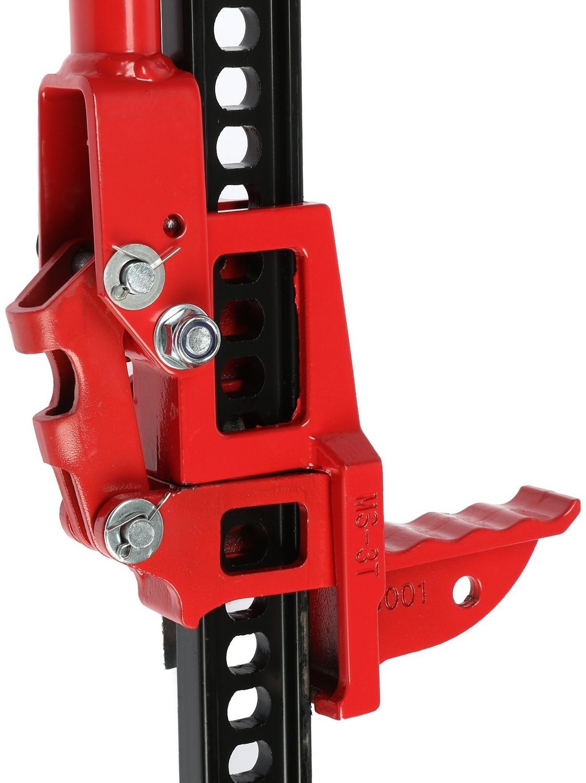 Домкрат реечный ТУНДРА, подъем/подхват 1350/155 мм, 60