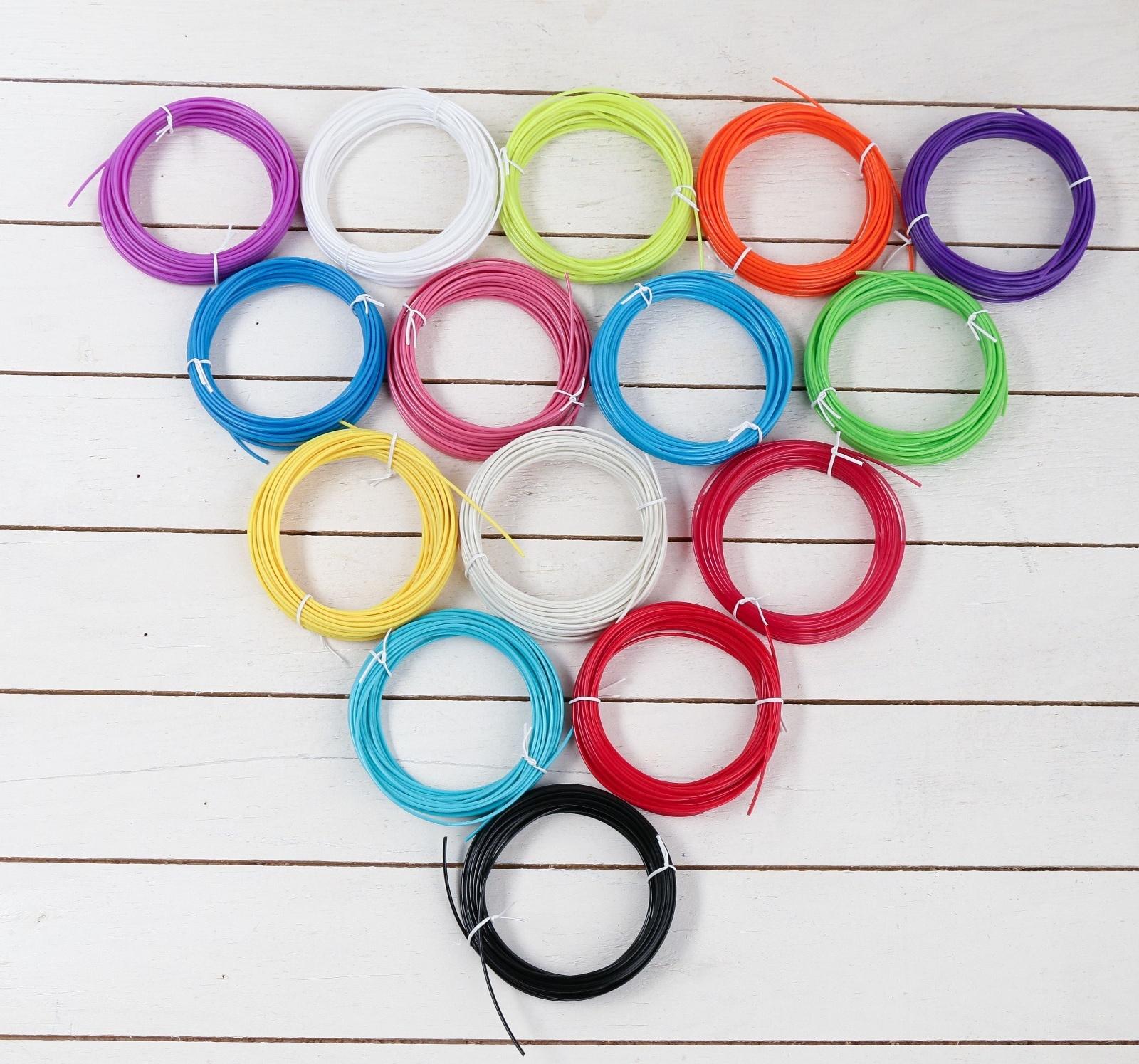 Пластик LuazON PLA-15, для 3D ручки, 15 цветов по 10 метров