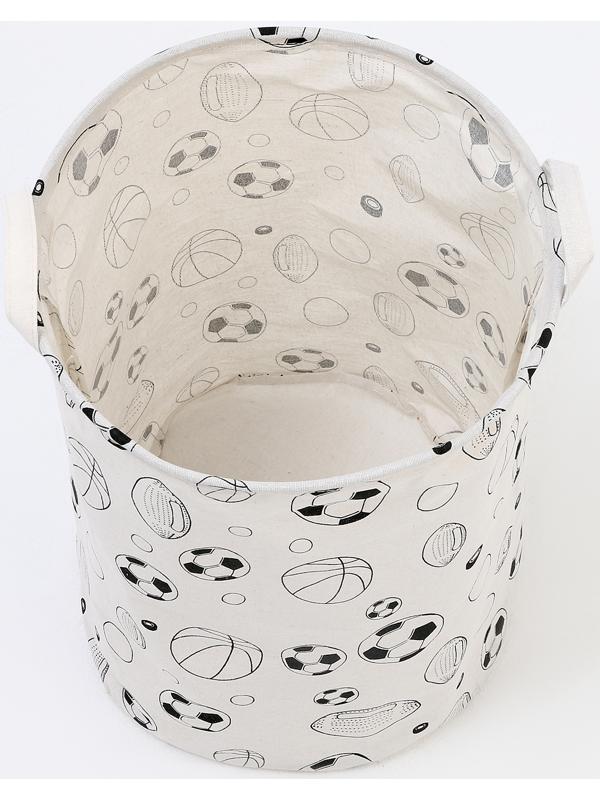 Корзина для игрушек «Мячи» 45 × 32 × 32 см