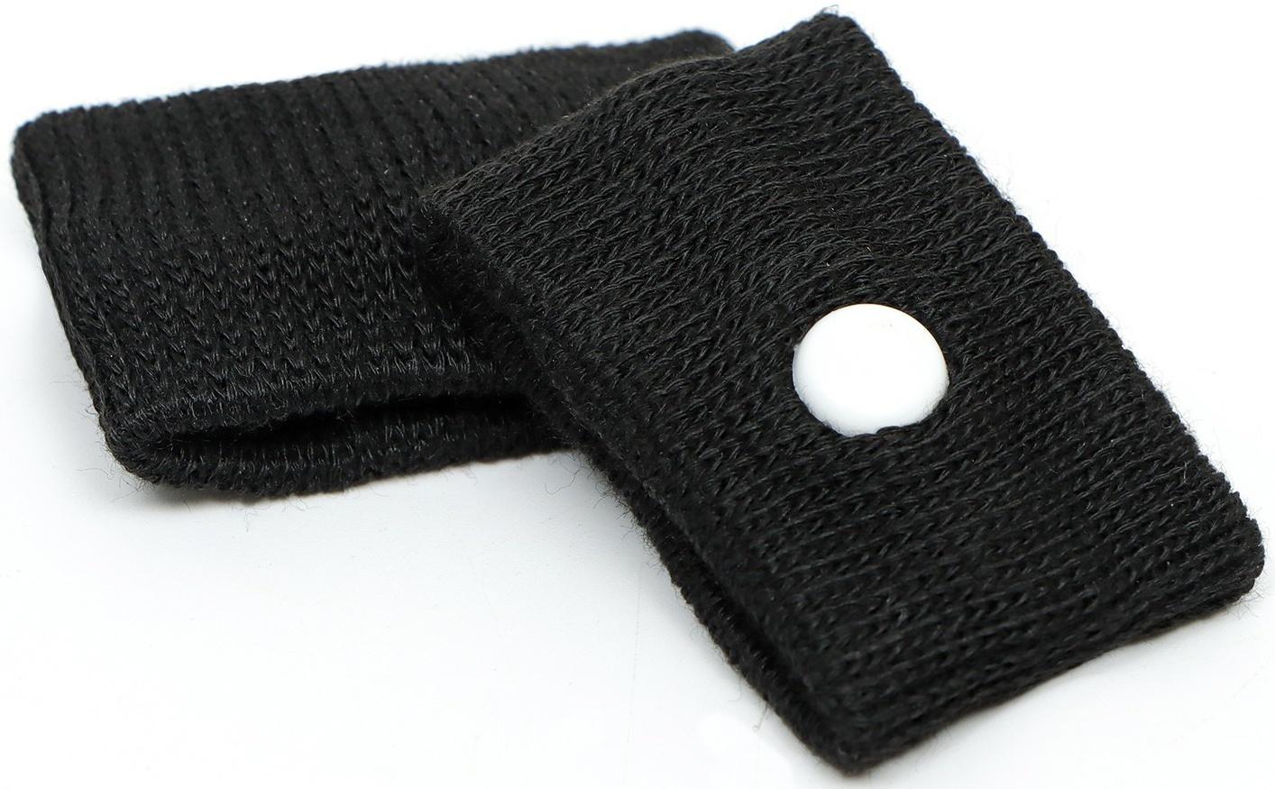 Браслеты от укачивания и тошноты 5*3 см черные 2 шт.