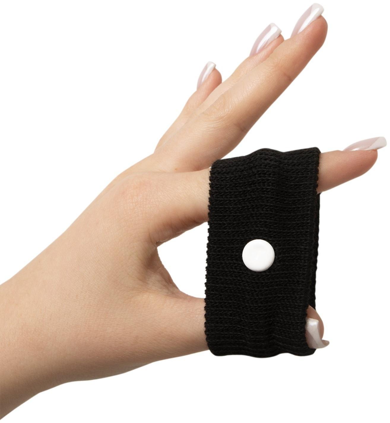 Браслеты от укачивания и тошноты 5*3 см черные 2 шт.