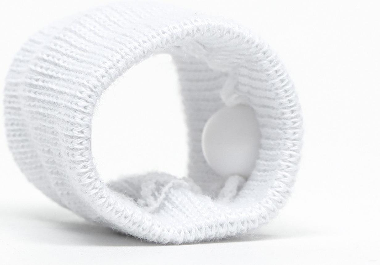 Браслеты от укачивания и тошноты 5*3 см белые 2 шт.