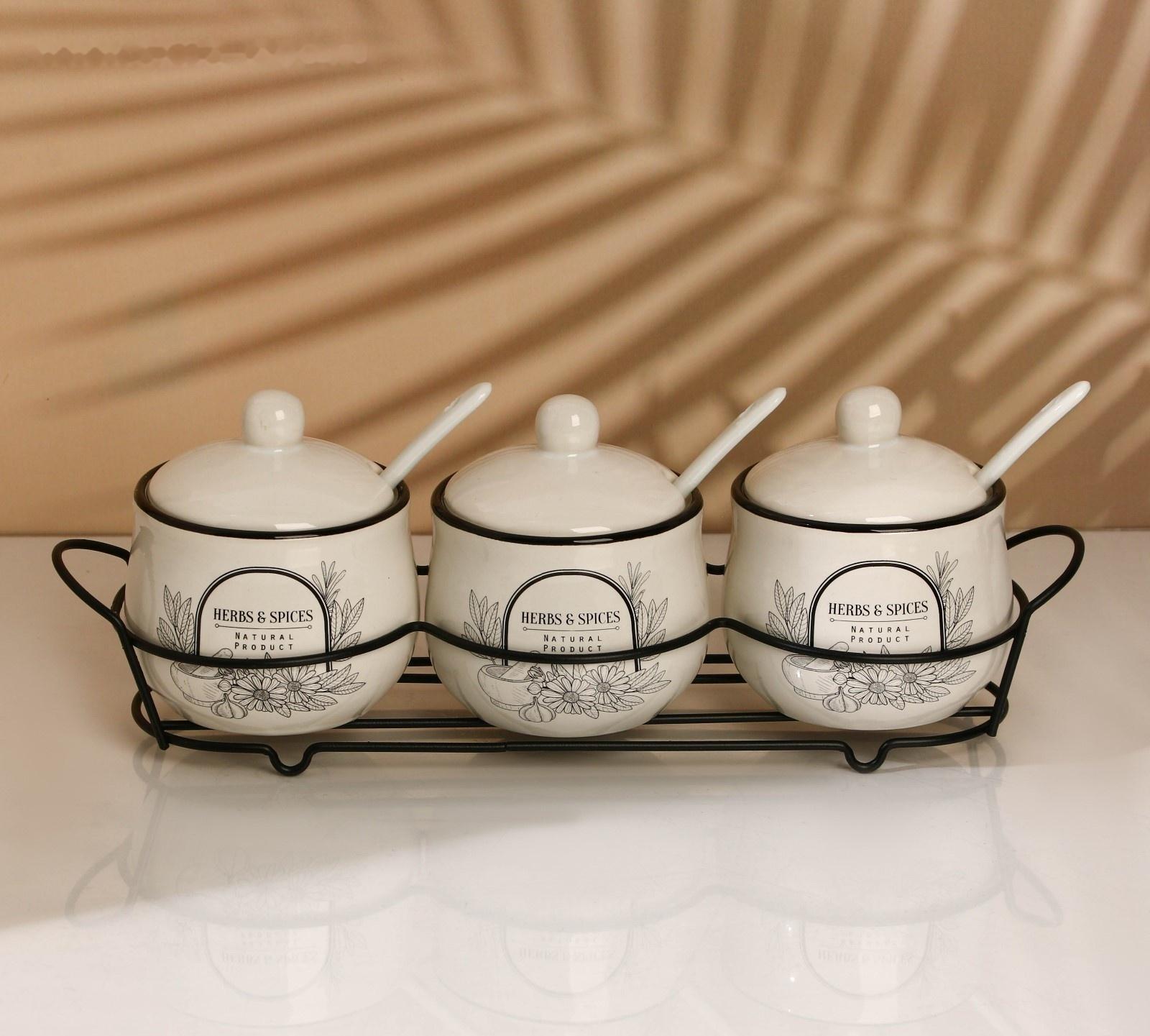 Набор банок для специй Natural product, 200 мл, 3 шт