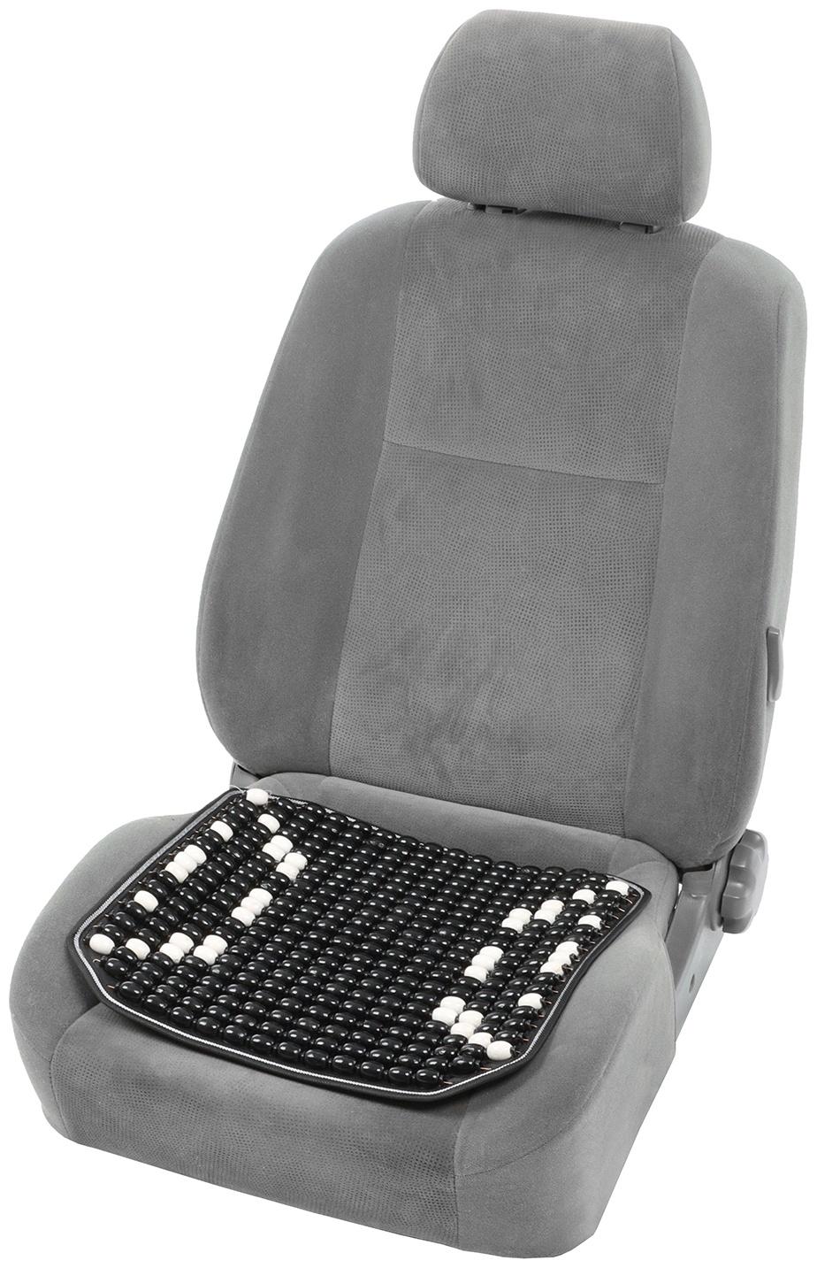 Накидка-массажер на сиденье 45×45 см, дерево, черный