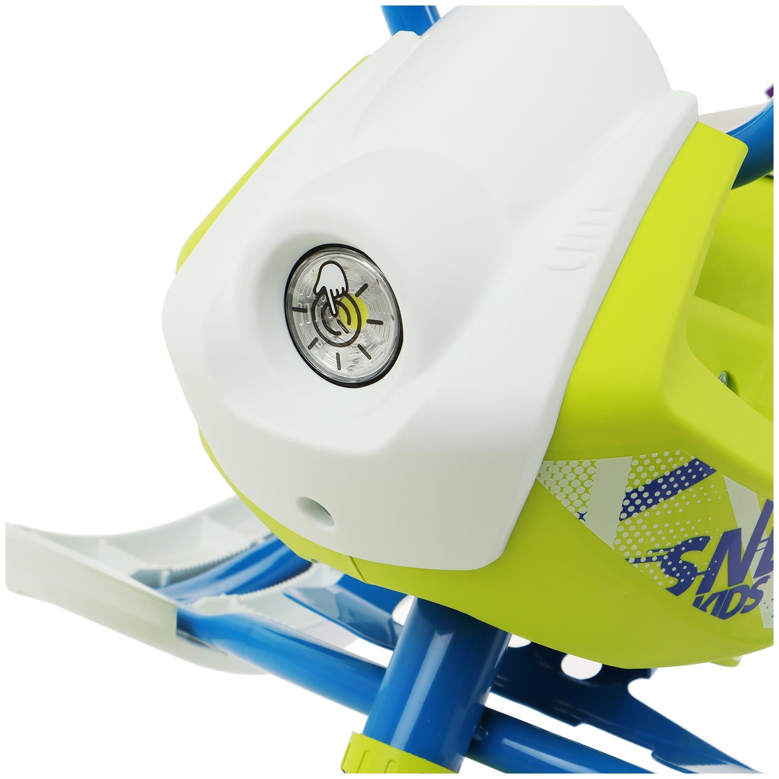 Снегокат Snowpatrol 2 SND4/3, со спинкой, цвет синий