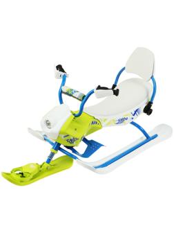 Снегокат Snowpatrol 2 SND4/3, со спинкой, цвет синий