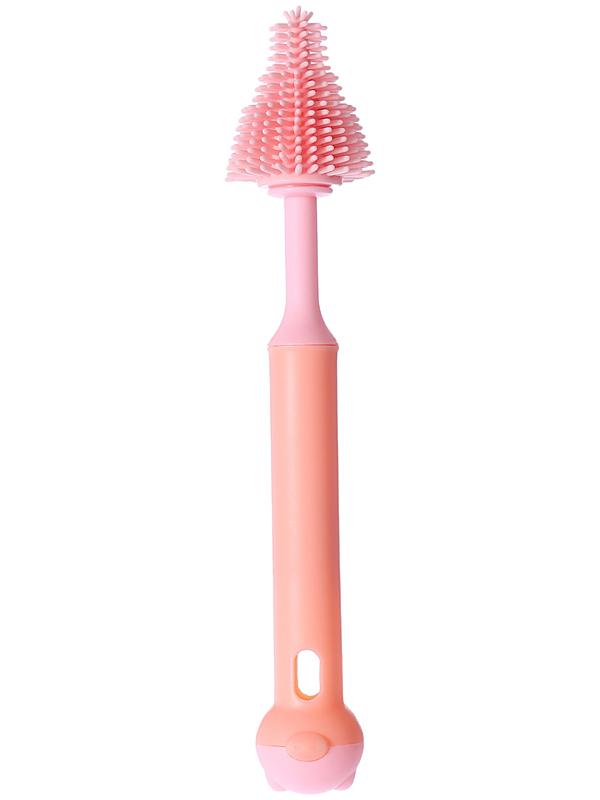 Ёршик для сосок и пустышек, цвет розовый