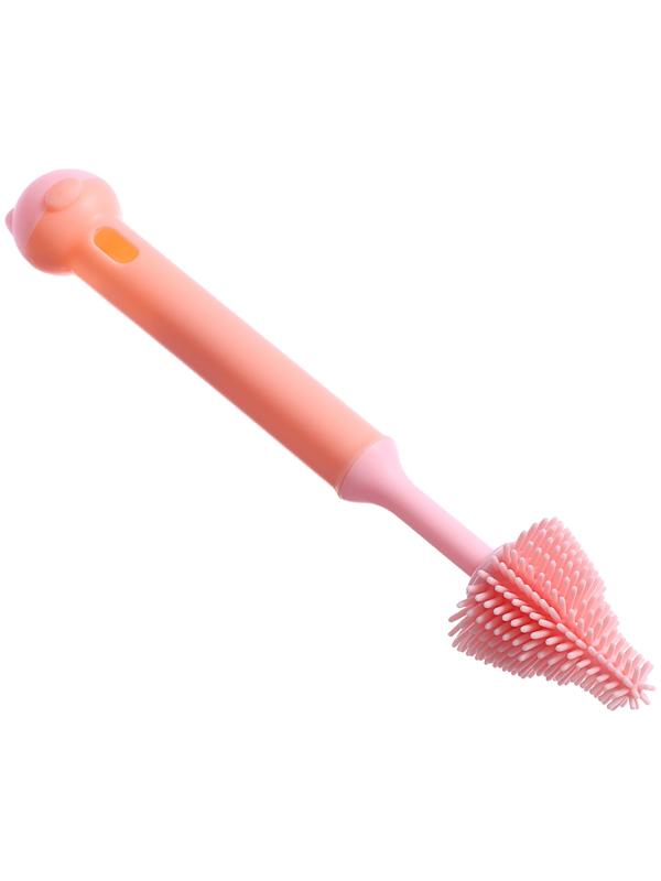 Ёршик для сосок и пустышек, цвет розовый