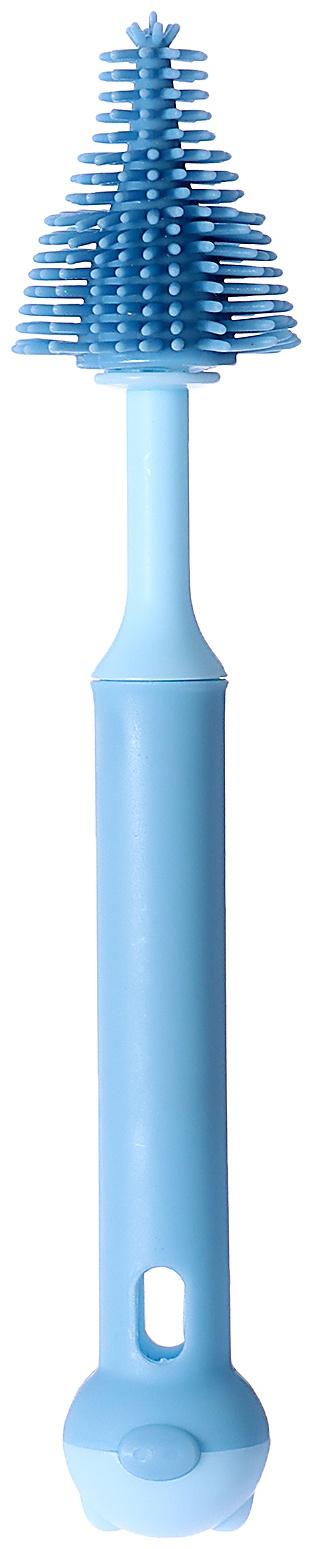 Ёршик для сосок и пустышек, цвет голубой