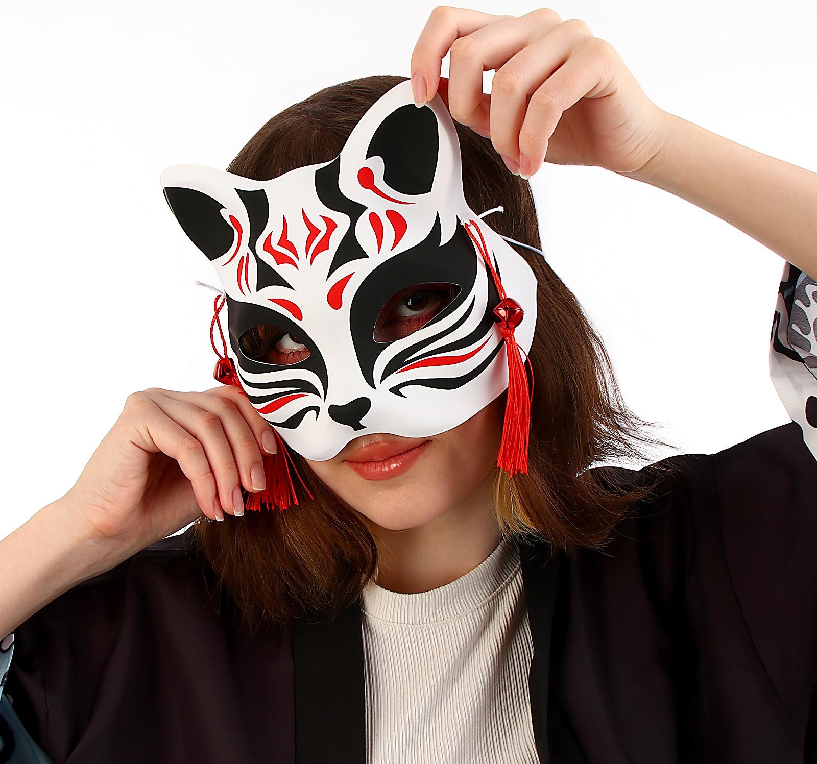 Карнавальный набор «Кицунэ: дракон», р. 44–52: маска, хаори