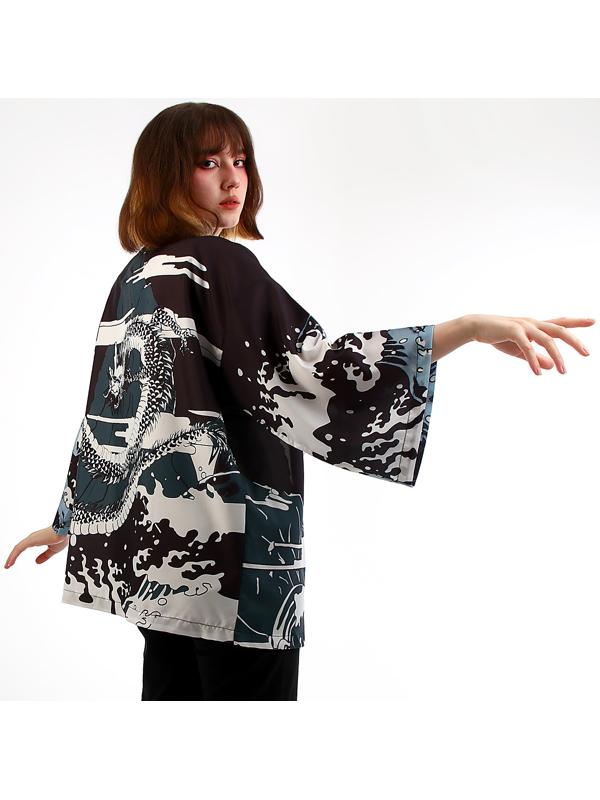 Карнавальный набор «Кицунэ: дракон», р. 44–52: маска, хаори