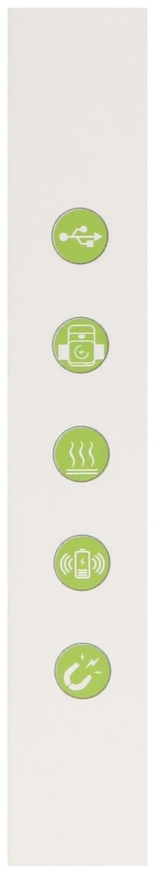 Внешний аккумулятор XDL-WPB01, для зарядки Apple Watch, 1000 мАч, белый