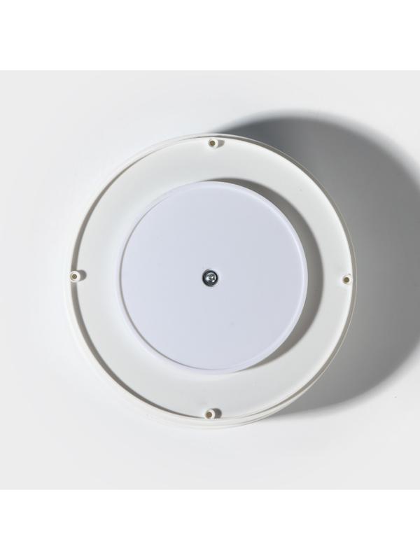 Органайзер для специй вращающийся с 4 ячейками, 2-х ярусный d-23×13,5см, цвет белый