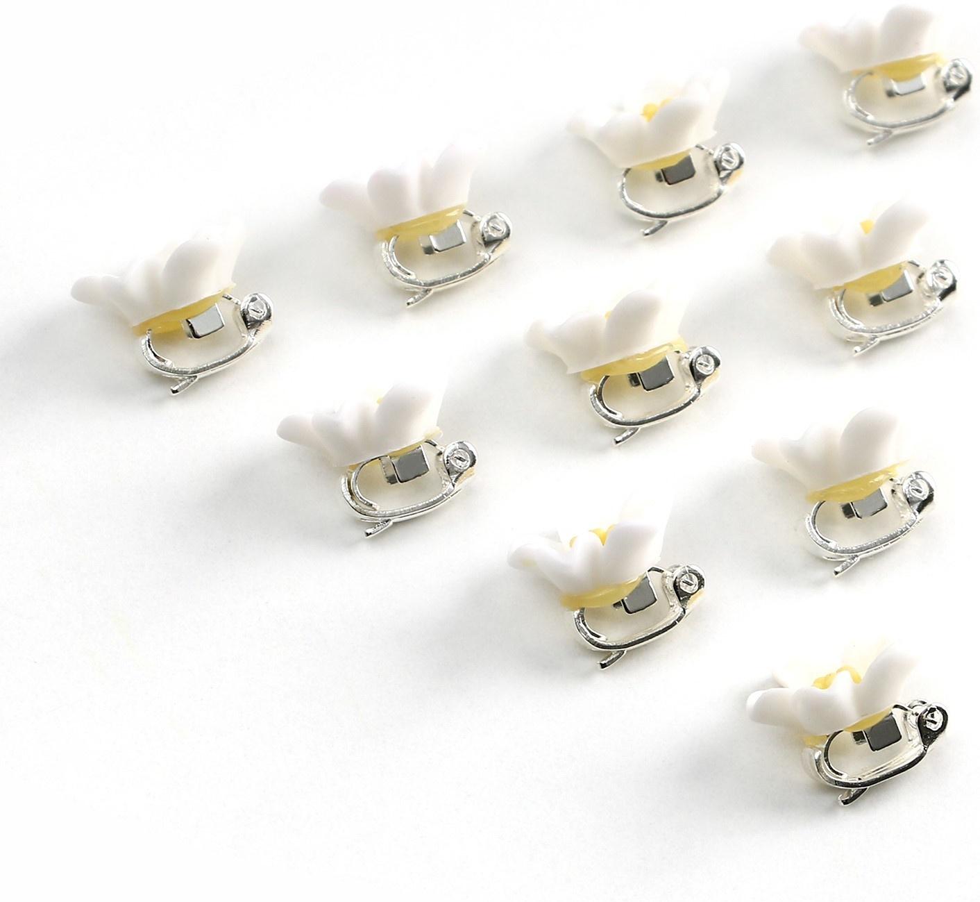 Набор мини-зажимов для украшения волос 