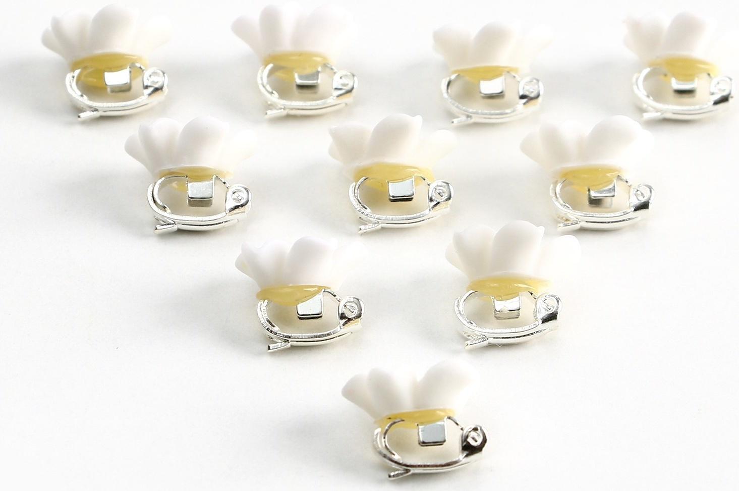 Набор мини-зажимов для украшения волос 