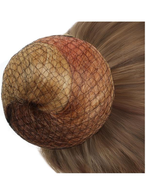 Сетка для волос Grace Dance, паутинка, 70 см, цвет чёрный