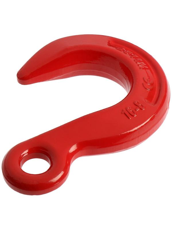 Крюк грузовой с расширенным звеном, ТУНДРА, 8т., 1 шт.