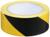 Лента разметочная, сигнальная, клейкая, желто - черная, 33 м х 4.5 см