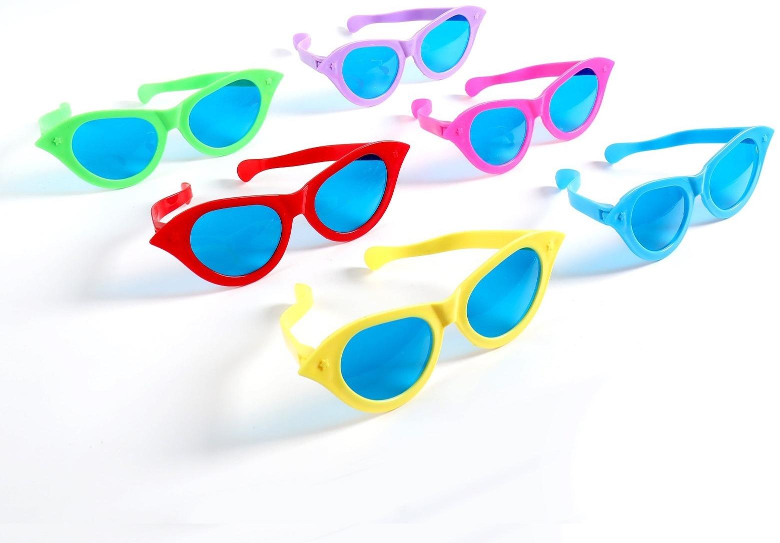 Очки-гигант «Красота», матовые, цвета МИКС