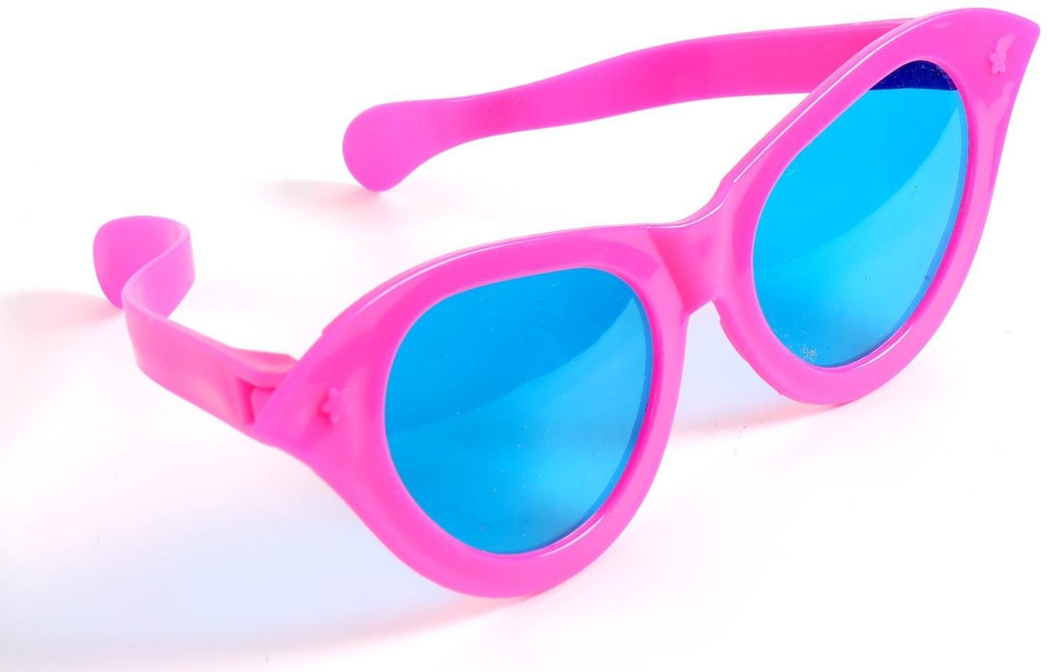 Очки-гигант «Красота», матовые, цвета МИКС