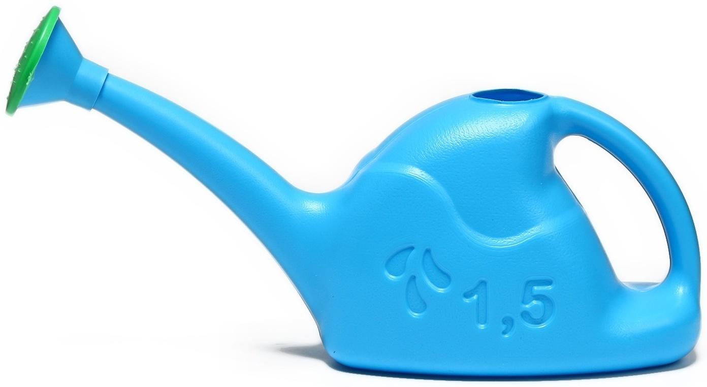 Лейка, 1,5 л, с рассеивателем, цвет МИКС