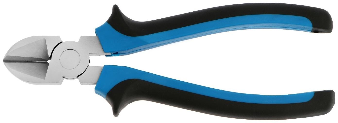 Бокорезы ТУНДРА, никелированные, двухкомпонентные рукоятки, 160 мм