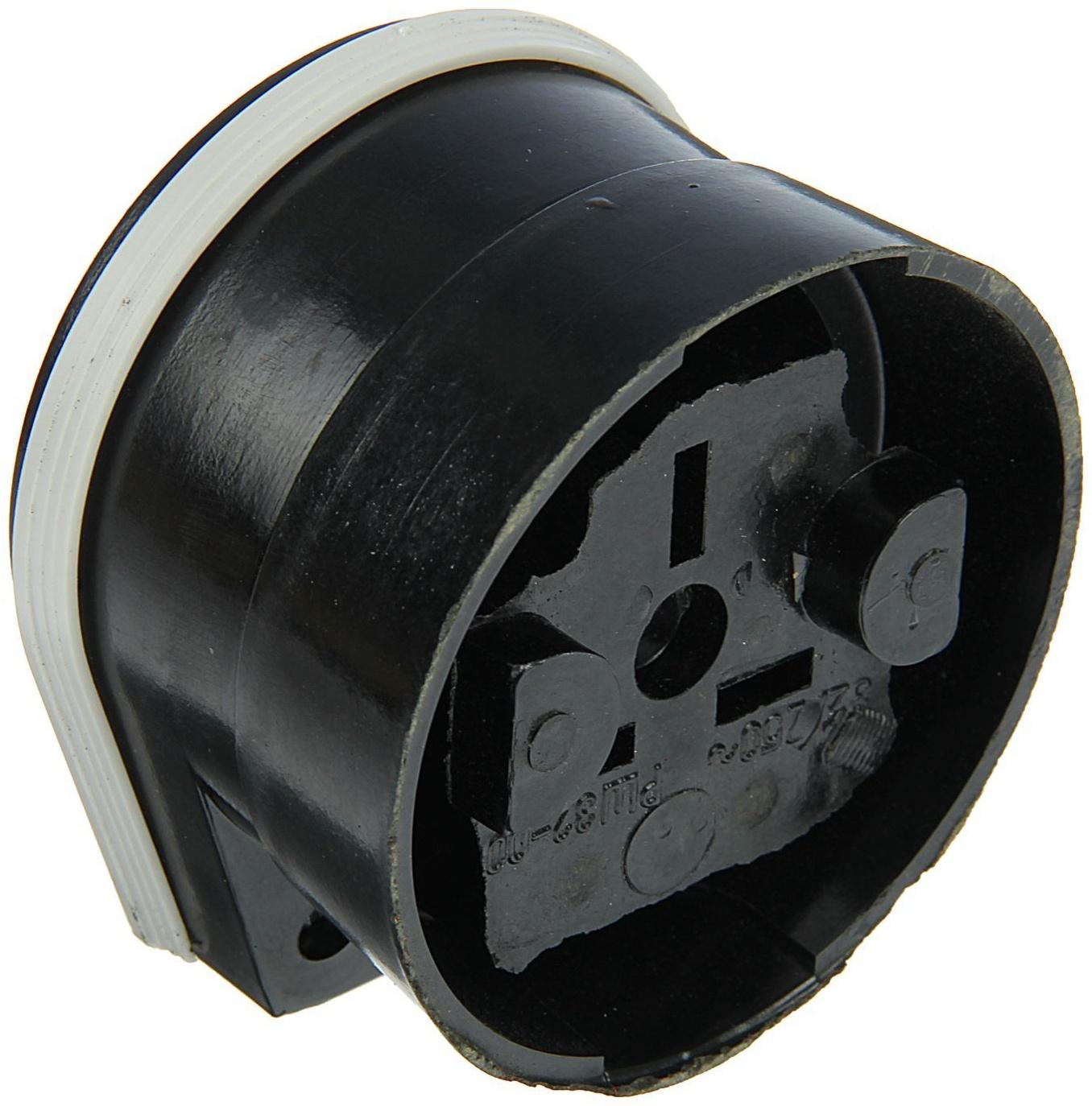 Разъем РШ-ВШ, 32 А, 220 В, черный, 32-001