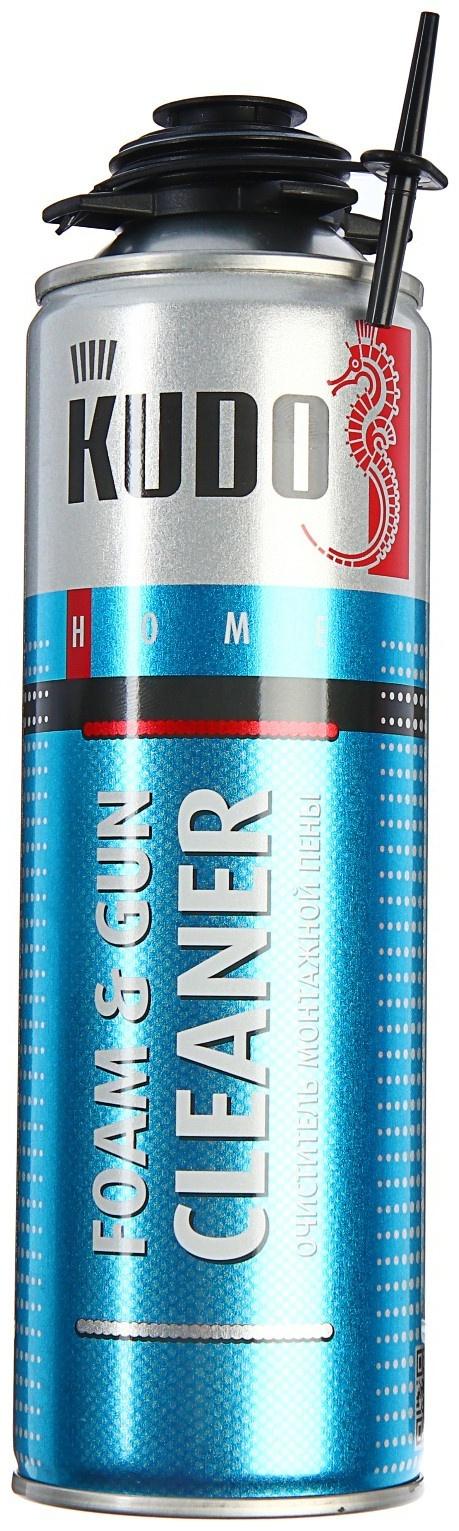 Очиститель монтажной пены Kudo KUP-Н-06C Home Foam & Gun Cleaner, 650 мл, 400 г
