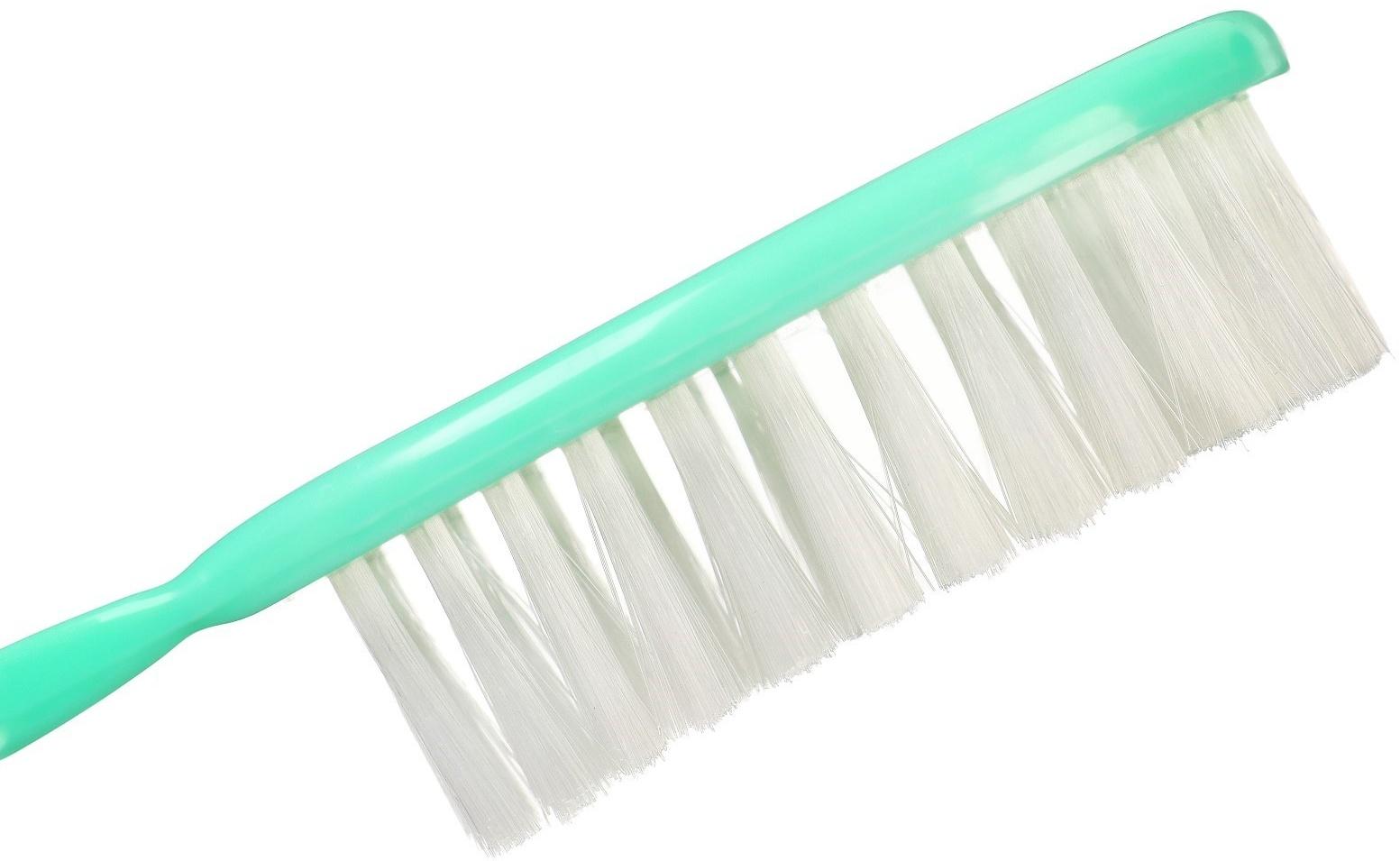 Расчёска детская + массажная щётка для волос, от 0 мес., цвет зелёный, рисунок МИКС