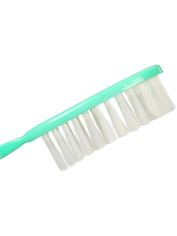 Расчёска детская + массажная щётка для волос, от 0 мес., цвет зелёный, рисунок МИКС