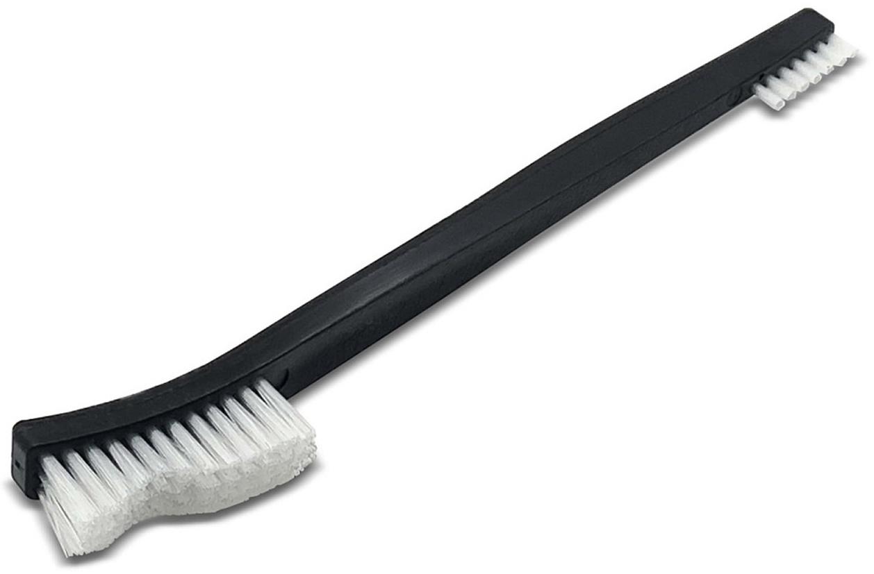 Двухсторонняя мини-щетка с белой щетиной Grass Detail