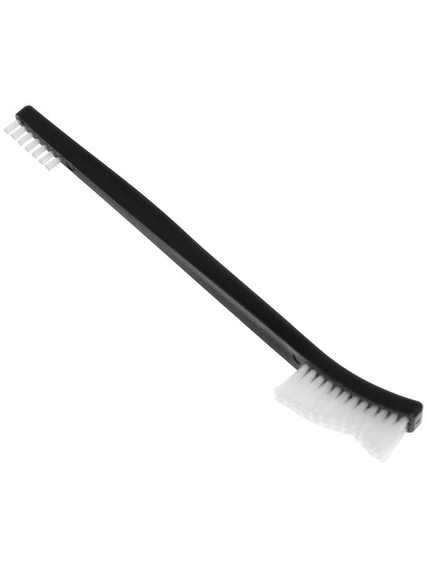 Двухсторонняя мини-щетка с белой щетиной Grass Detail