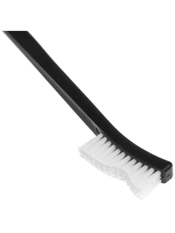 Двухсторонняя мини-щетка с белой щетиной Grass Detail