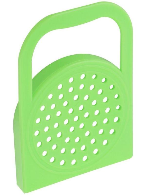 Крышка для слива, с ручкой, 12,5 х 8,5 см