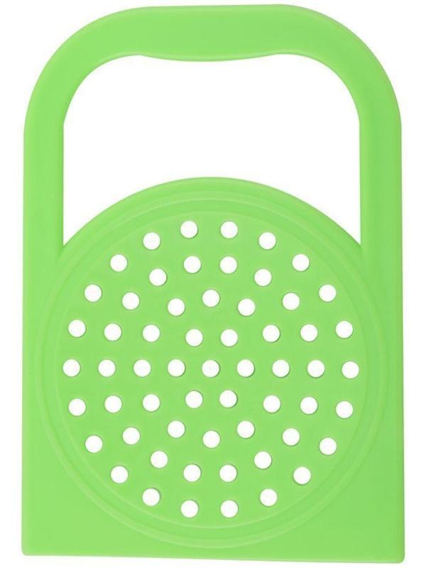 Крышка для слива, с ручкой, 12,5 х 8,5 см