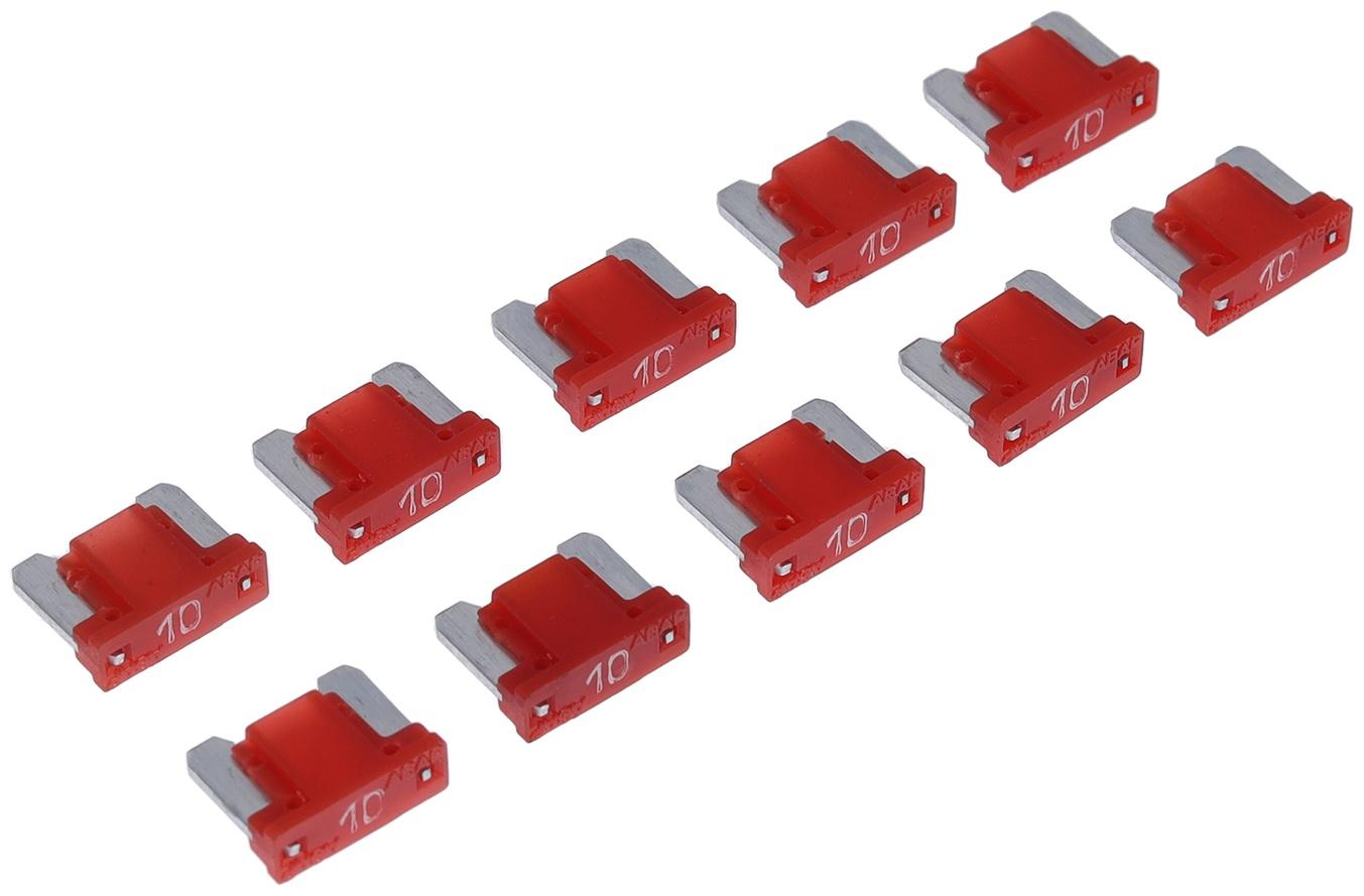 Предохранитель флажковый АВАР 10 А, A-FMC10A MICRO (низкий профиль) 81.3722-06