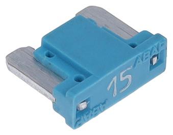 Предохранитель флажковый АВАР 15 А, A-FMC15A MICRO (низкий профиль) 81.3722-07
