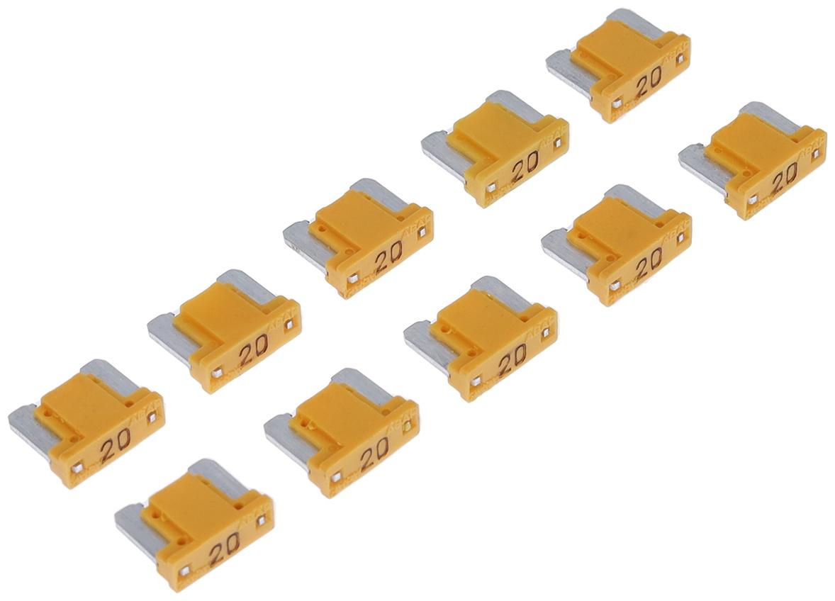 Предохранитель флажковый АВАР 20 А, A-FMC20A MICRO (низкий профиль) 81.3722-08