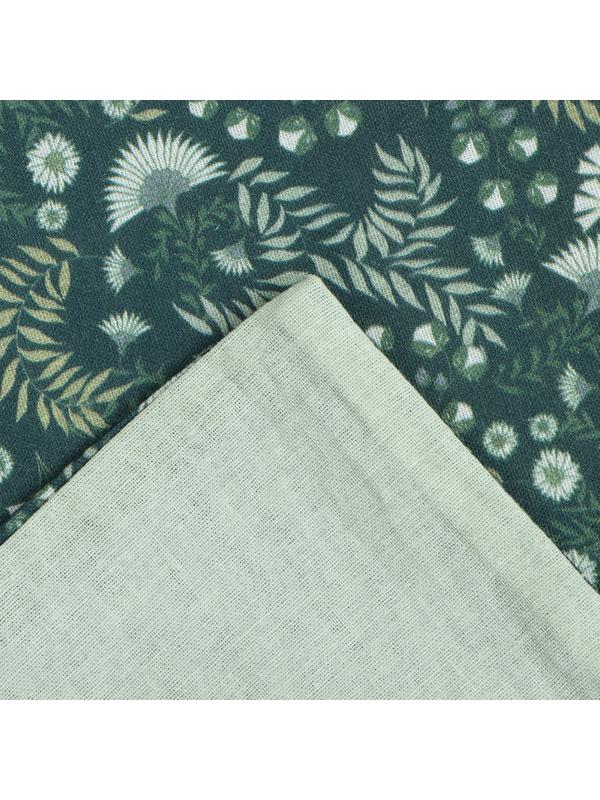 Постельное бельё Этель 2 сп Small leaves, 175х215 см, 200х220 см, 50х70 см -2 шт, поплин